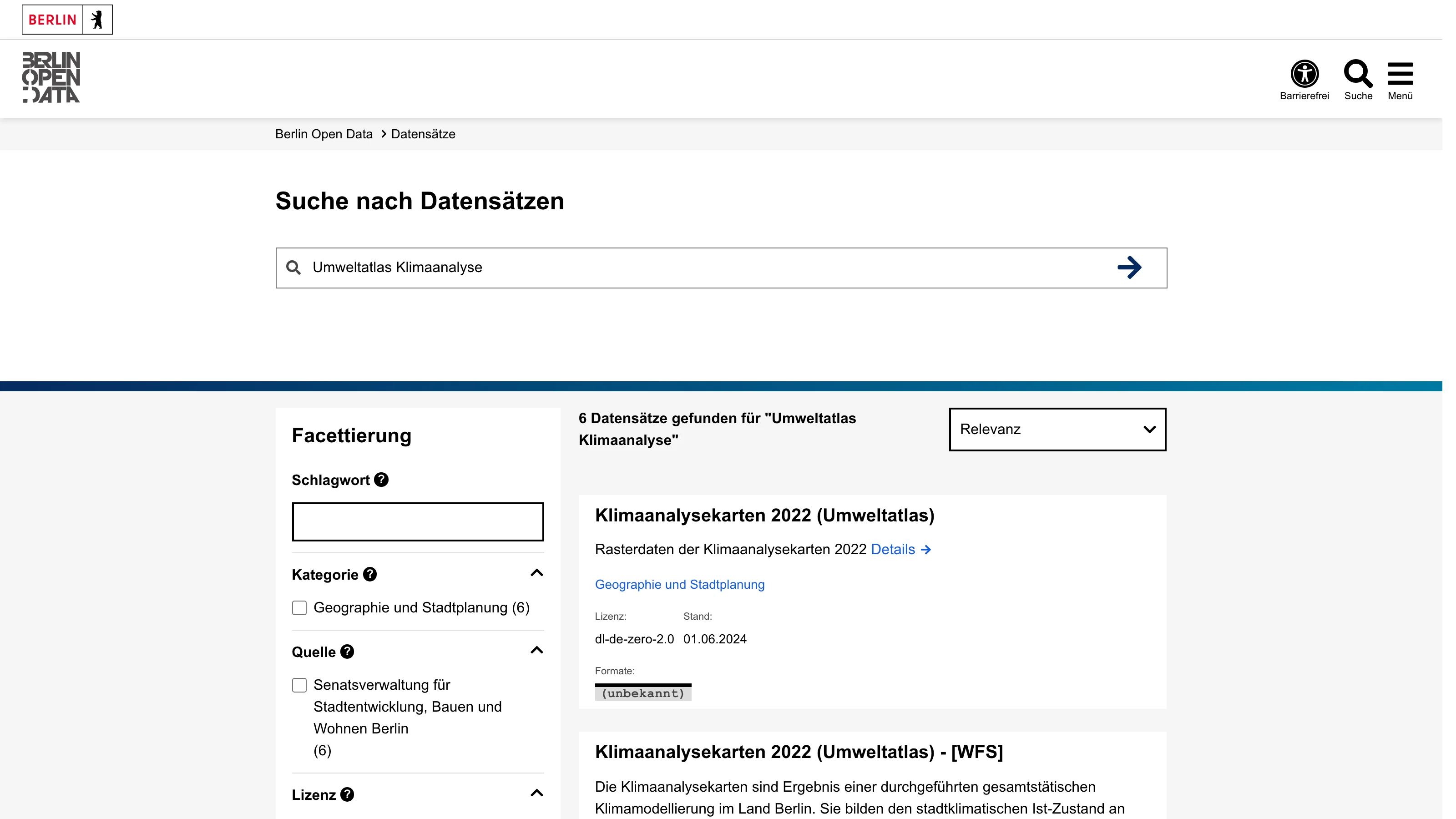 "Umweltatlas Klimaanalyse" (6)