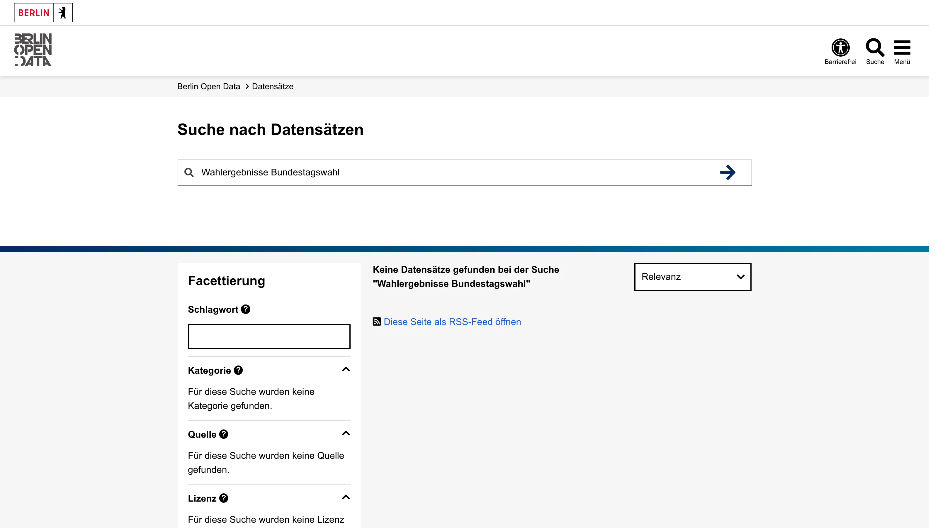 "Wahlergebnisse Bundestagswahl" (0)