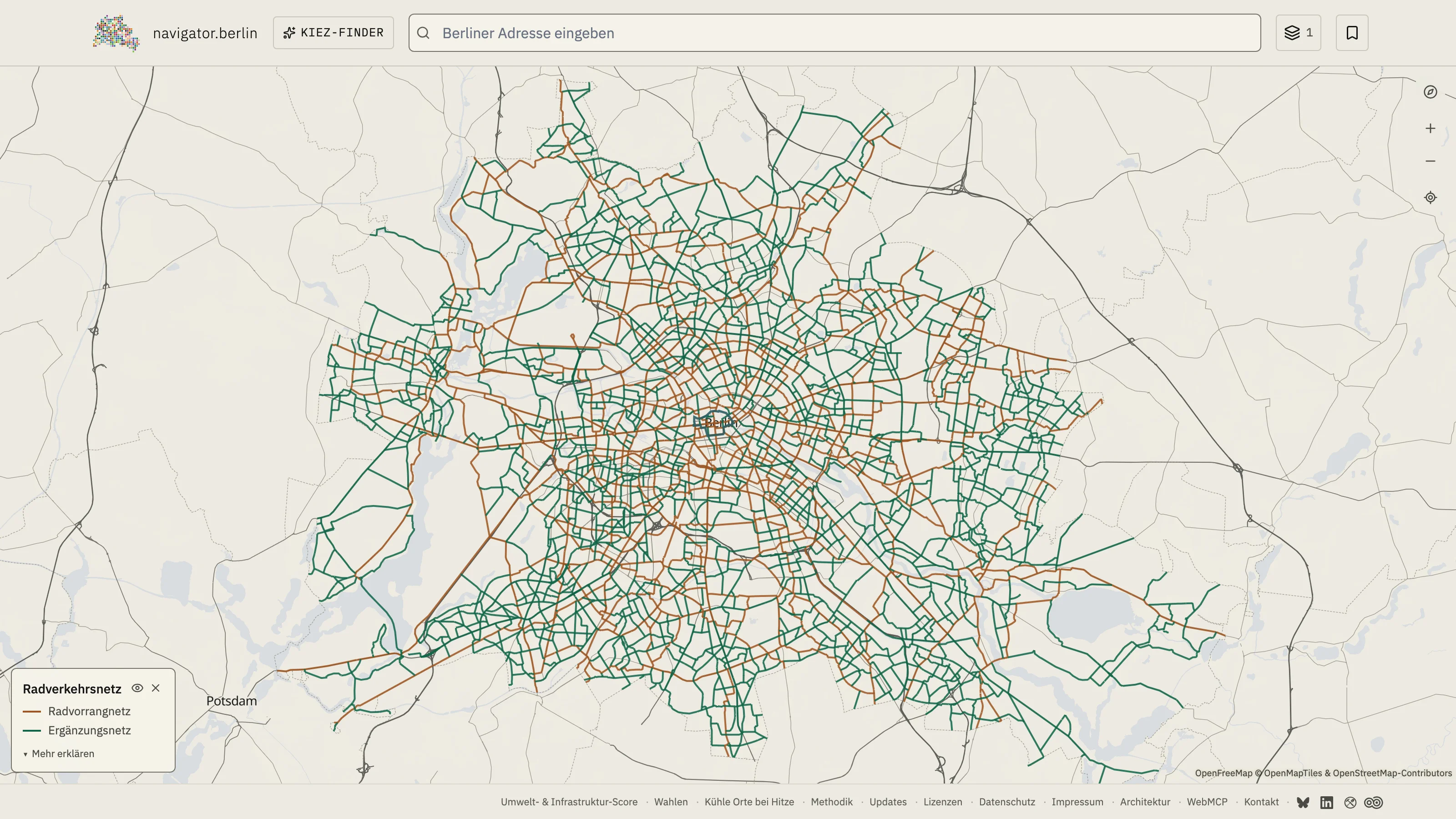 Bike network.